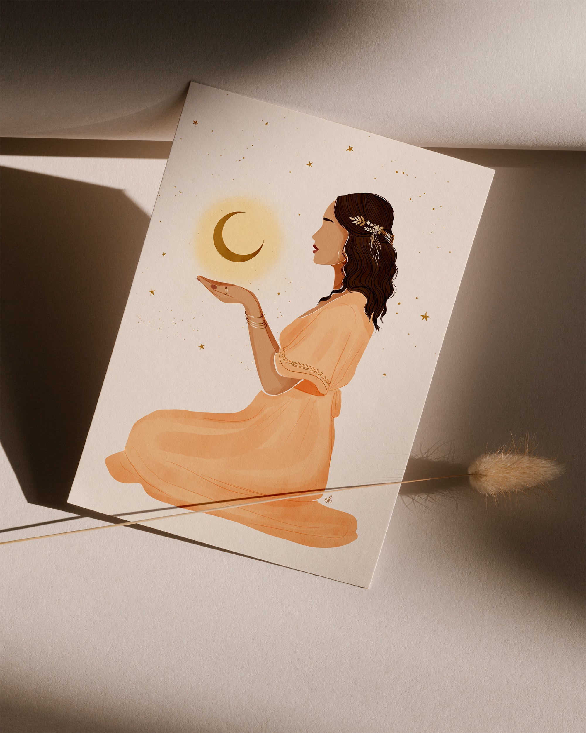 Pray the moon