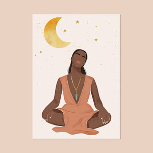 Carte Méditation | Oracle Éveil Alchimique